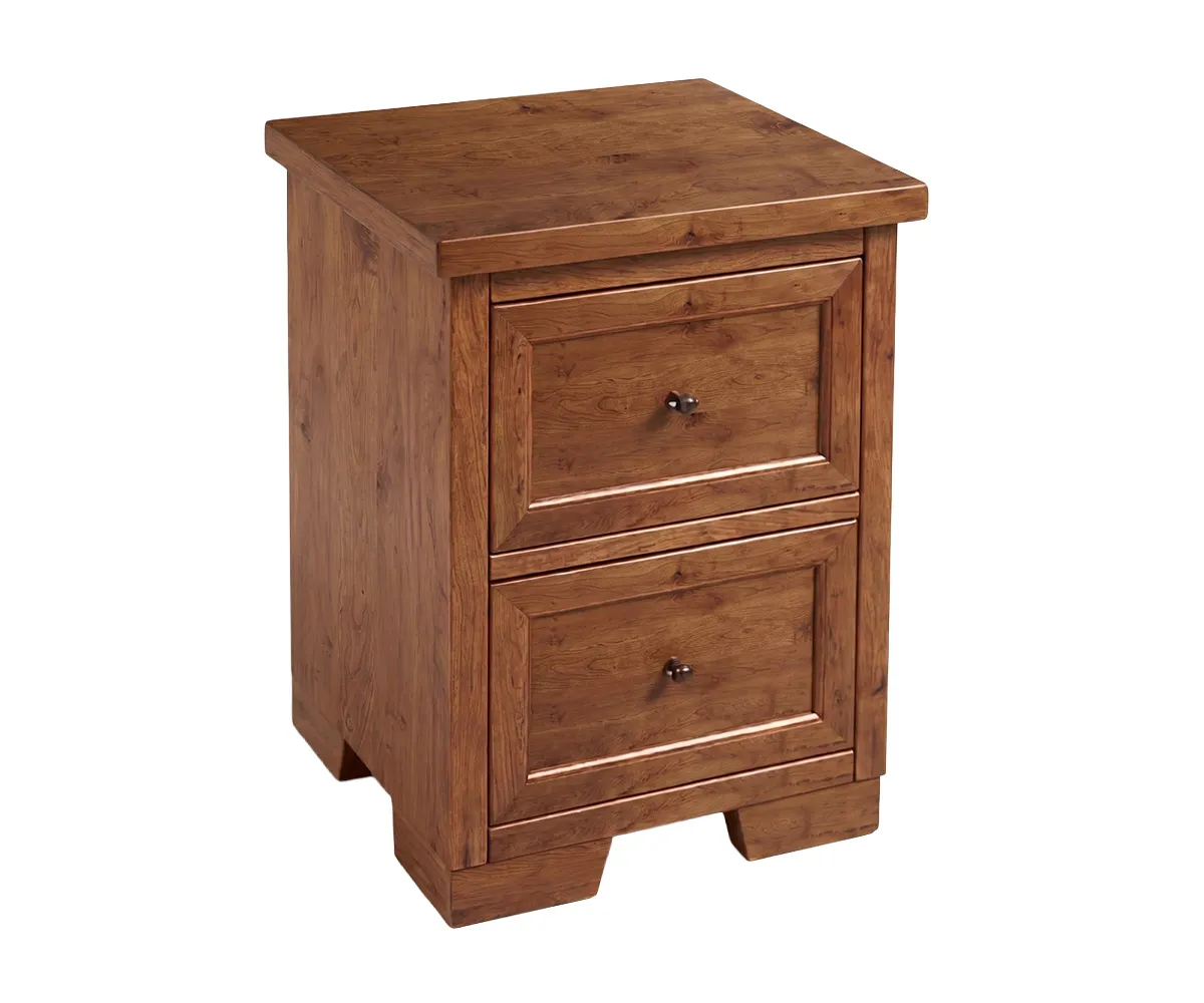 Farmhouse 2-Drawer Nightstand