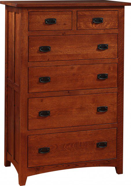 Classic Mission 6-Drawer Chest