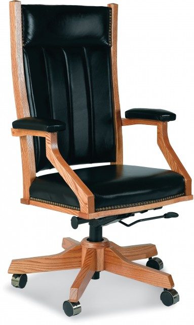Mission Arm Desk Chair