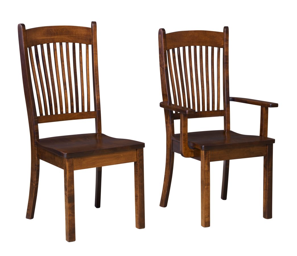 Benton Side Chair, Arm Chair