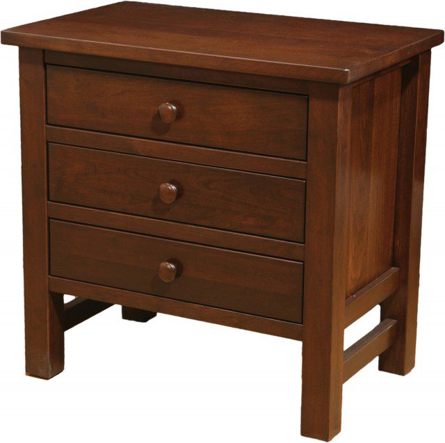 Cabin Creek 28″ Night Stand with 3 Drawers