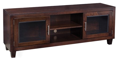 Flat Top Contemporary Mission TV Stand