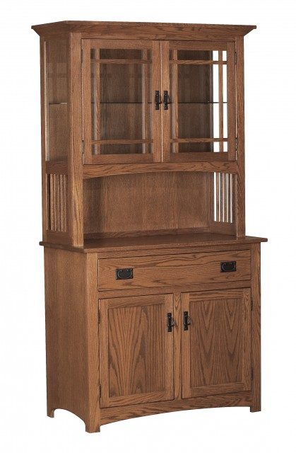Mission Deluxe 2-Door China Cabinet