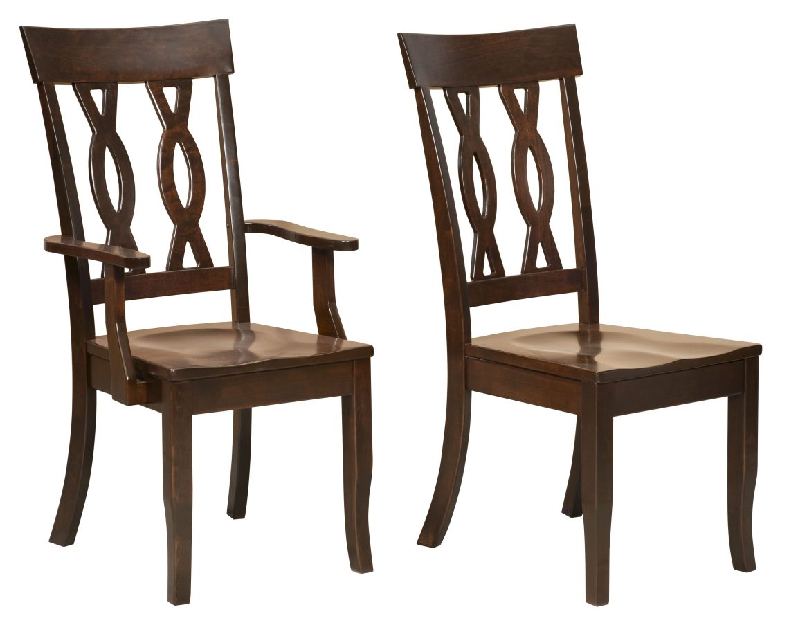 Carson Side Chair, Arm Chair