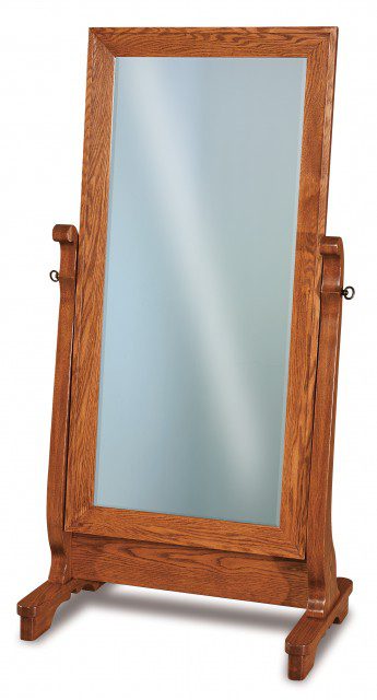 Chippewa Sleigh Beveled Cheval Mirror