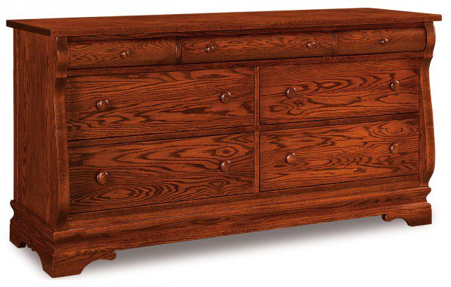 Chippewa Sleigh 7-Drawer Dresser