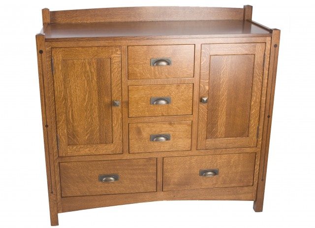 Crafters Mission 1-Drawer Nightstand