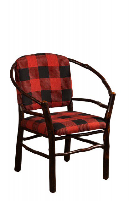 Hoop Chair w/ Fabric Seat & Back