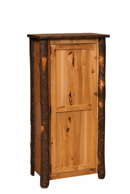 Jelly Cupboard w/Wood Door & 3 Adj. Shelves