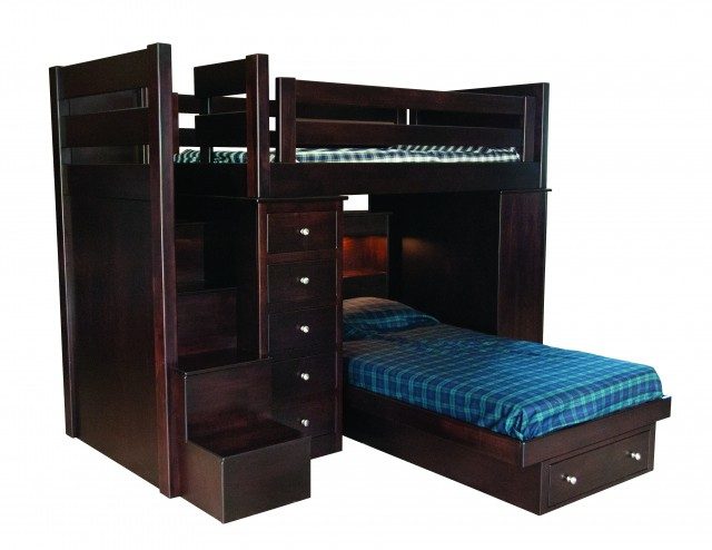 Loft Bed W/Steps