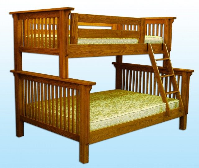 Prairie Mission Bunk Bed J Miller Luxury Amish Furniture