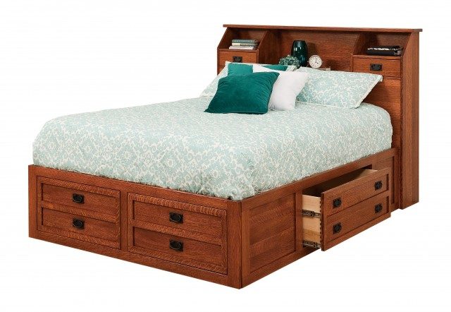 Jacobson Collection Bed with Storage Platform