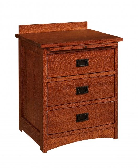 Jacobson Collection 3 Drawer, 1 Pull Out Nightstand