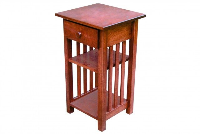 Mission Small Lamp Table w/ Drawer