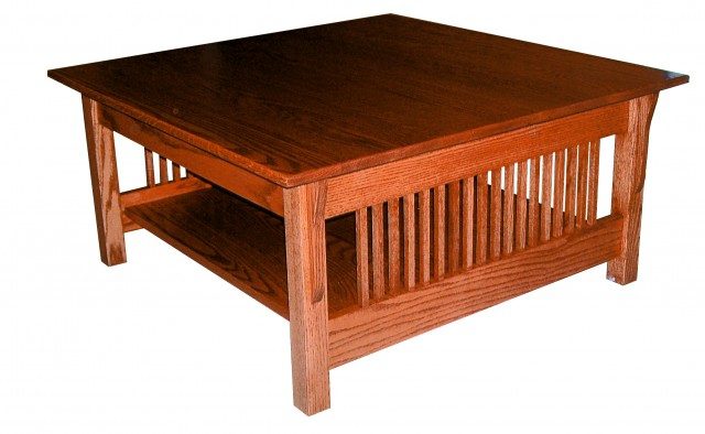 Prairie Mission Collection Square Coffee Table