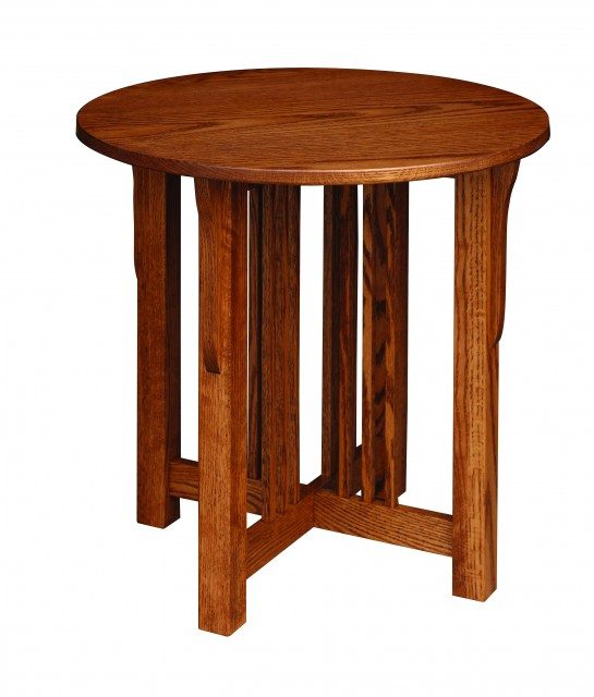 Prairie Mission Collection Round End Table