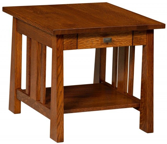 Open Freemont Mission End Table