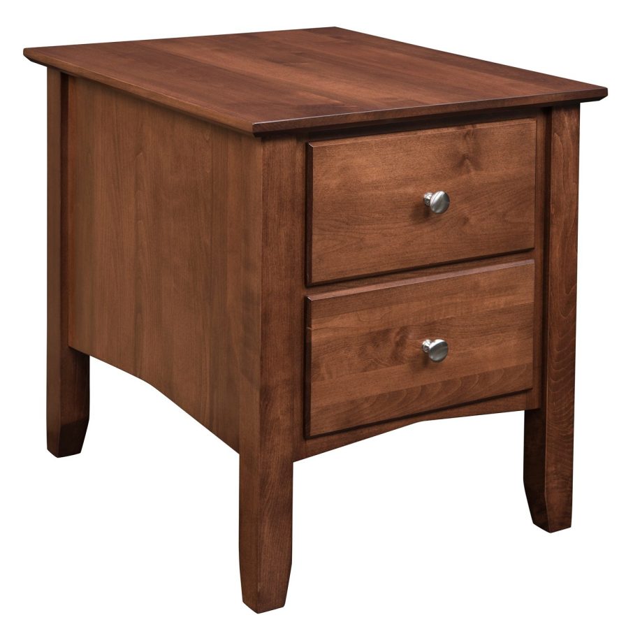 Linwood 2-Drawer End Table