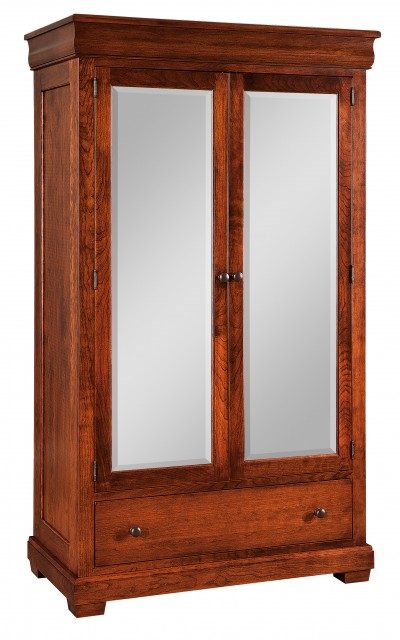 Marshfield Collection Armoire w/Optional Mirrored Doors