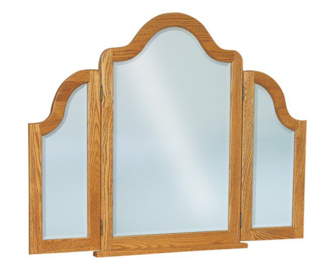 Hoosier Heritage Shorter Tri-View Mirror
