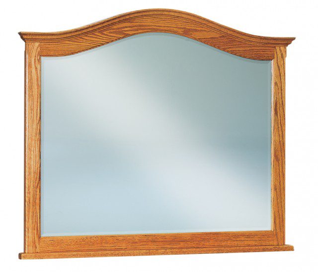 Shaker Arched Crown Mirror