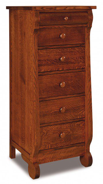 Old Classic Sleigh 6-Drawer Lingerie Chest
