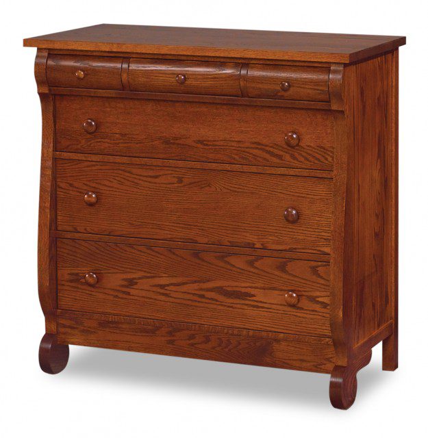 Old Classic Sleigh 6-Drawer Childs Chest