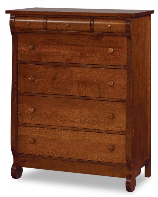Old Classic Sleigh 7-Drawer Chest