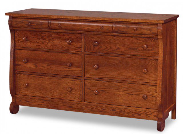 Old Classic Sleigh 9-Drawer Dresser
