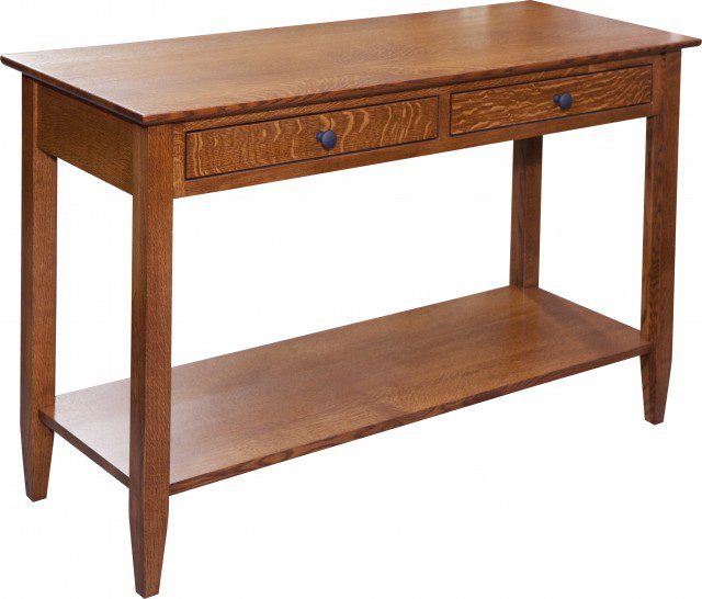 Knob View Shaker Console Table