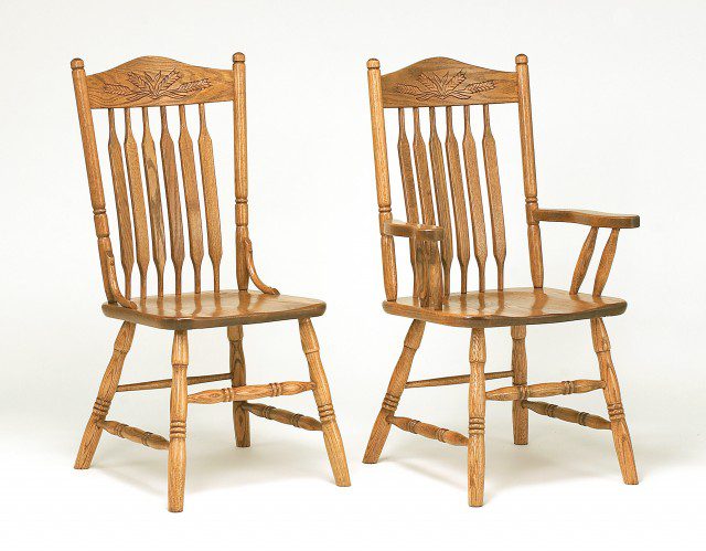 Bent Paddle Post Dining Chair