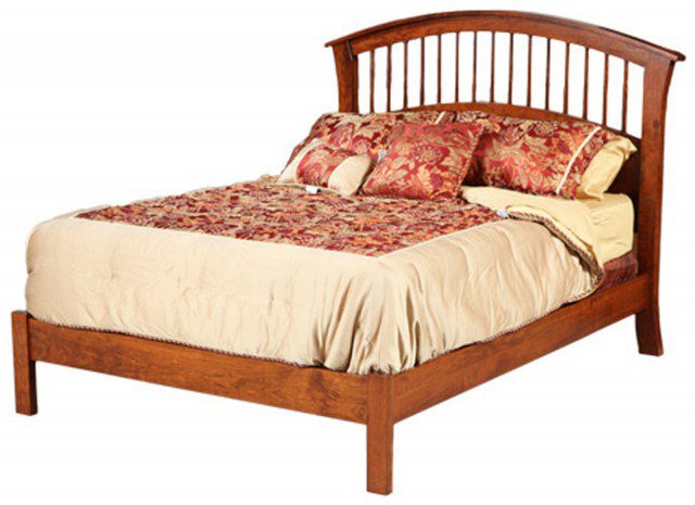 Rainbow Spindle Bed w/Low Footboard