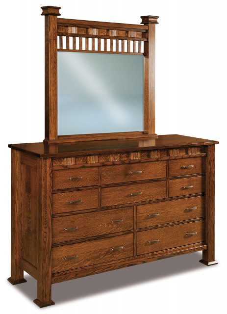 Sequoyah 10-Drawer Dresser