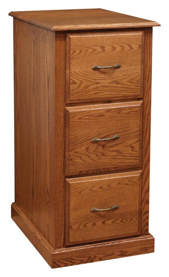 Traditional 3 Drawer Letter File Cabinet