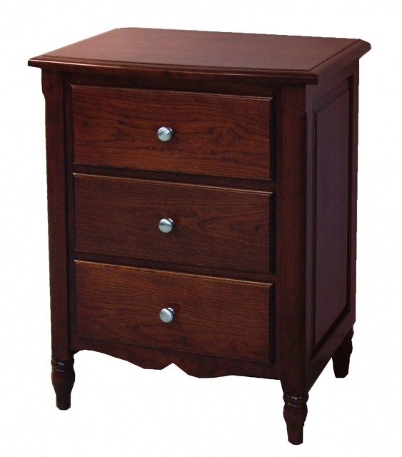 Delafield 3- drawer nightstand