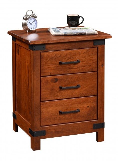 Montrose 3 drawer nightstand