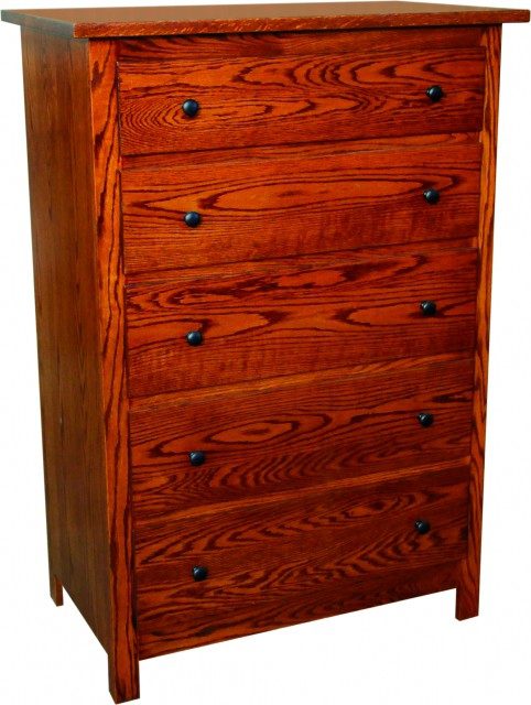 Shaker 5 drawer chest