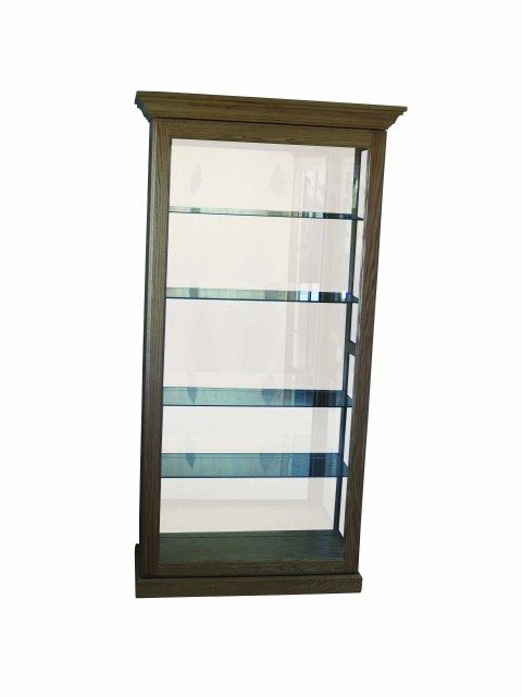 Large Picture Frame Curio W/Slider