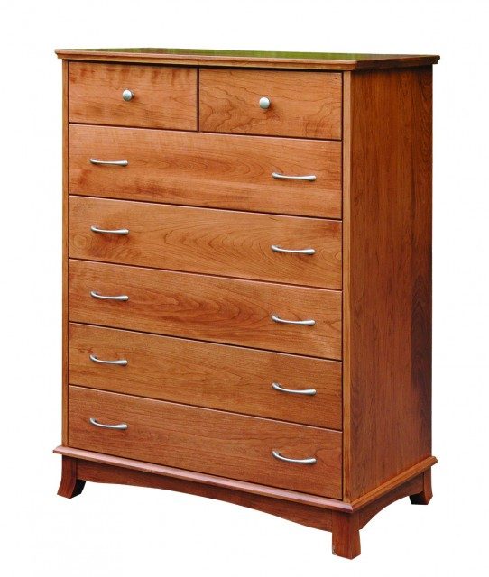 Crescent 5-Drawer Chest w/Deep Drawers