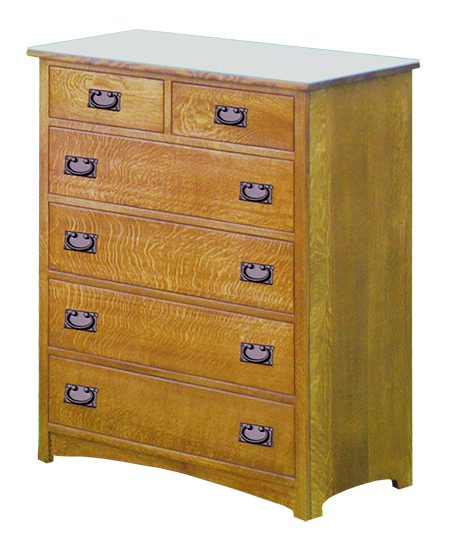 Empire Mission Chest of Drawers