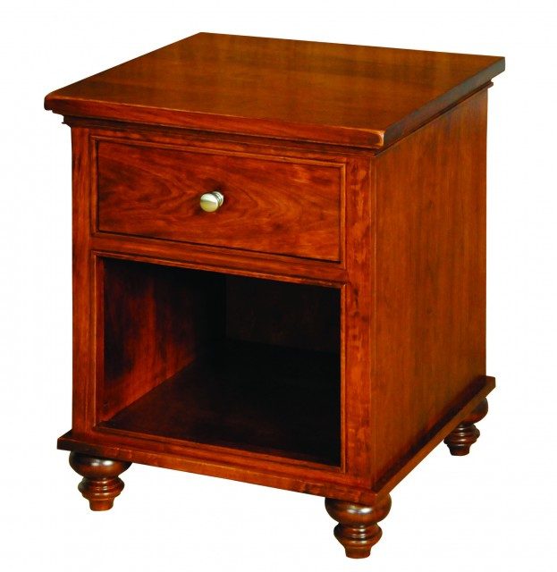 Dutchess Open Nightstand with 1 Drawer