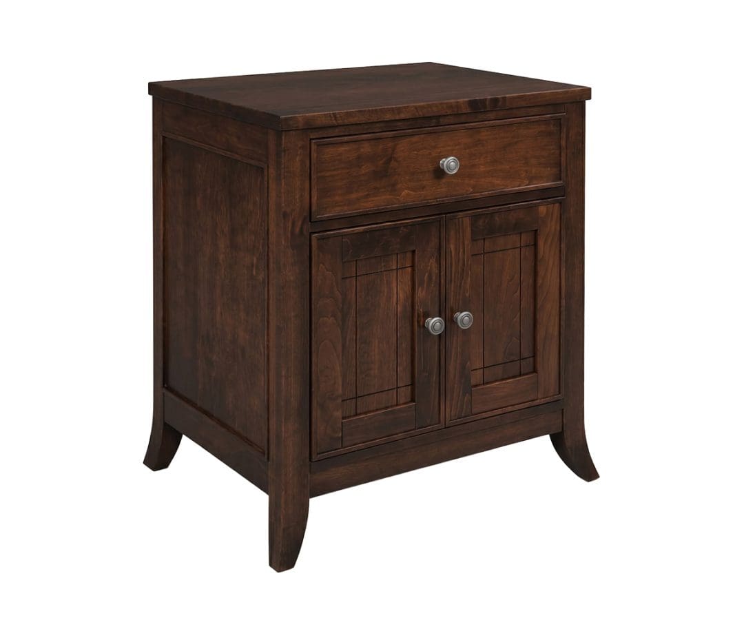 Kingston Collection Nightstand w/1 Drawer, 2 Doors