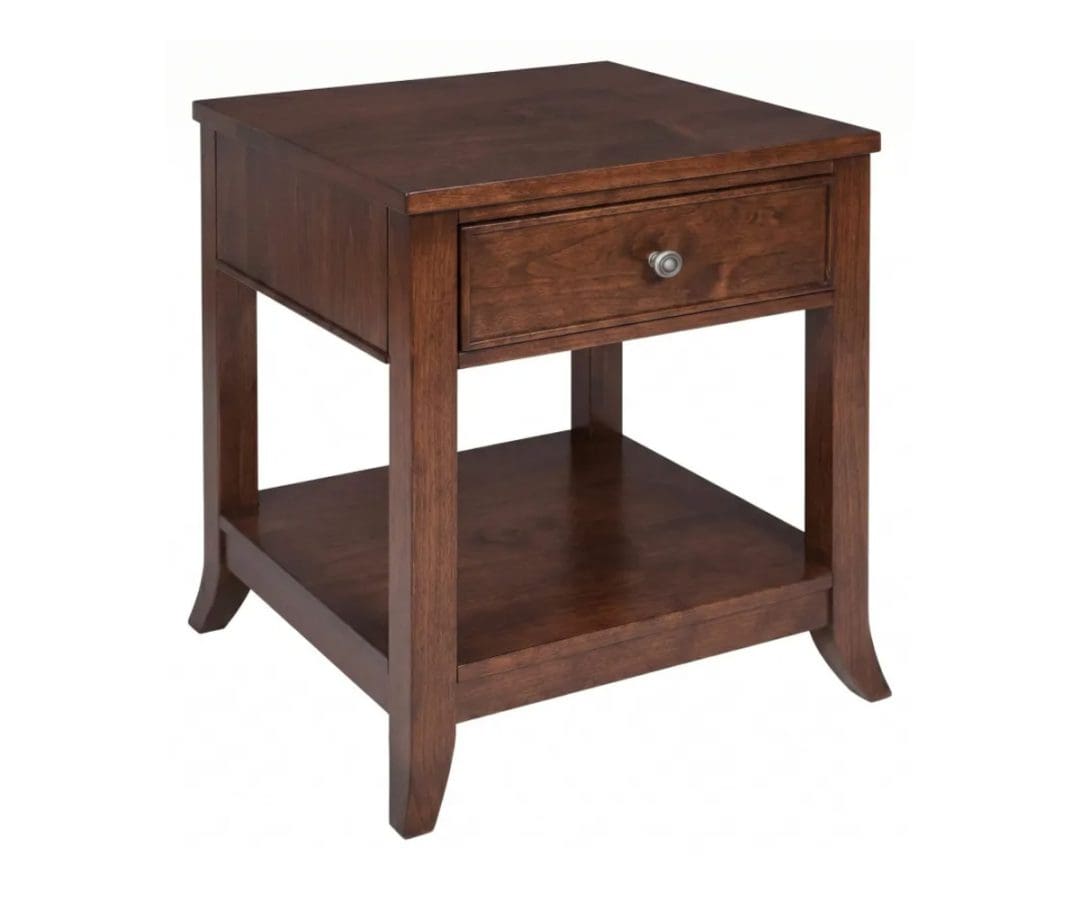 Kingston Collection Nightstand w/1 Drawer & Open Bottom