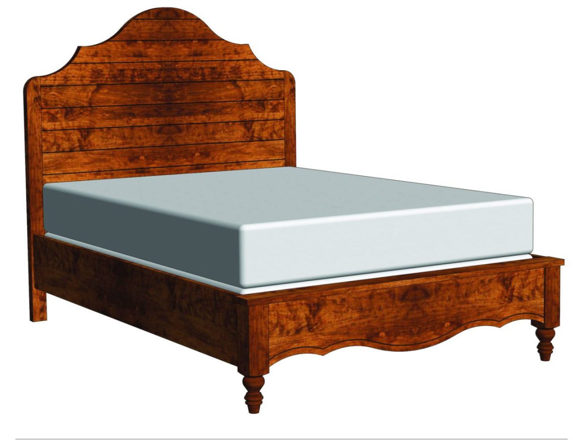 Avery Panel Bed