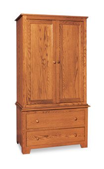Shaker Armoire on Chest