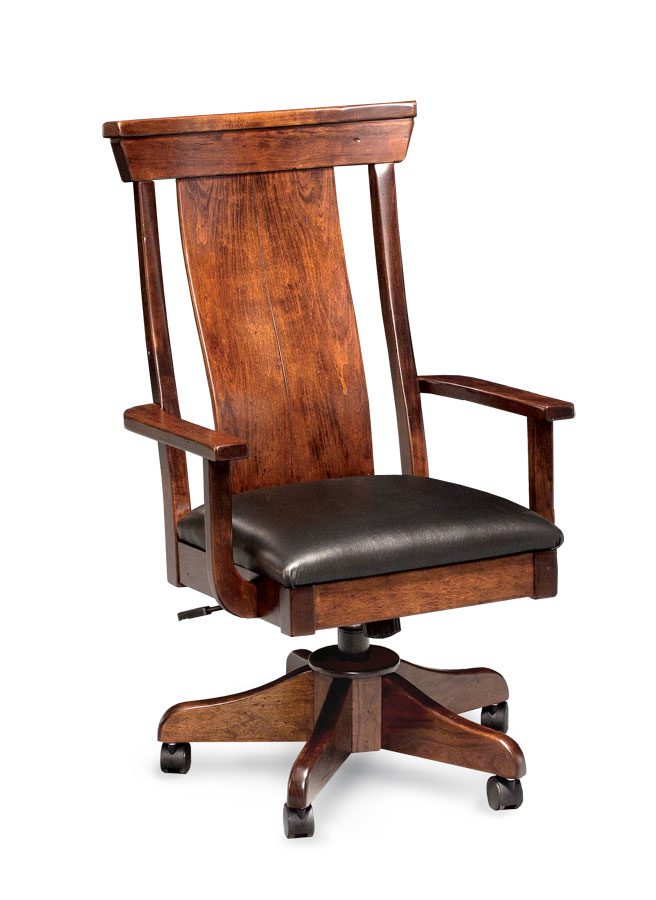 B&O Railroad Trestle Bridge Arm Desk Chair