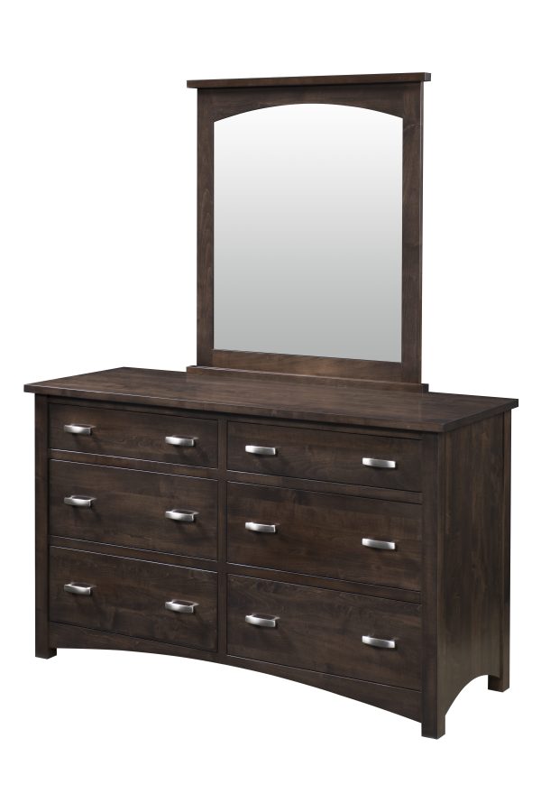 Claremont Mission 59″ Dresser with 6 Drawers