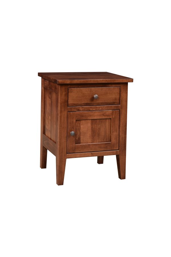 Chelsea 21″ Night Stand with 1 Drawer, 1 Door