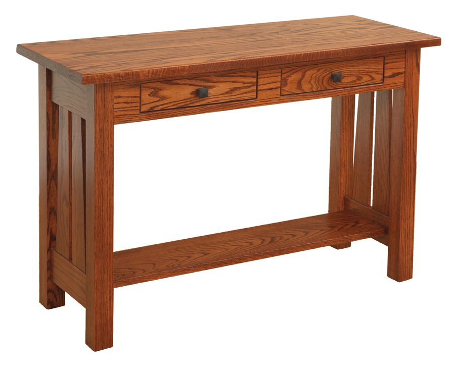 Canted Mission Sofa Table