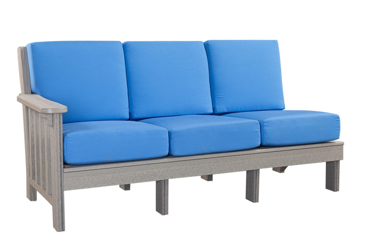 Mission Sectional Sofa Left/Right Poly